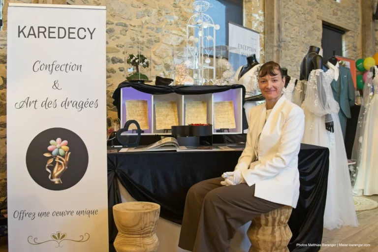 Photo stand au salon du mariage.